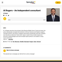 Al Rogers - An Independent consultant
