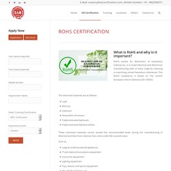 Rohs Certification Germany