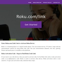 Activation Roku Code Link