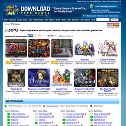 Role Playing Game Downloads - Play 26 Free RPG Games!