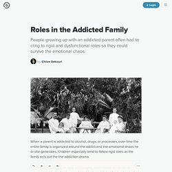 Roles in the Addicted Family