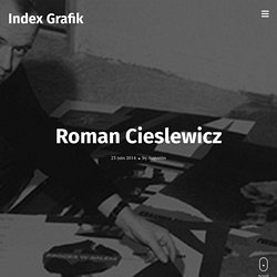 CRÉA: Roman Cieslewicz – Index Grafik