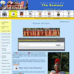 Romans for Kids - Homework help