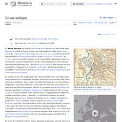 Rome antique (wikipedia)