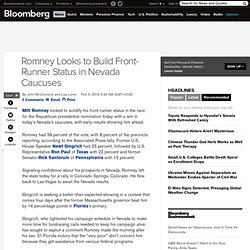 Romney Says Obama Doesn’t Deserve Credit for January’s U.S. Payrolls Gain