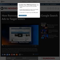 How Romney, Obama Camps Use Google Search Ads to Target Voters