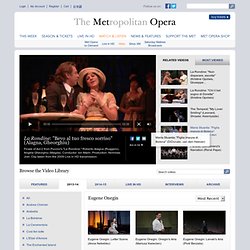 La Rondine: "Bevo al tuo fresco sorriso" (Alagna, Gheorghiu) - The Metropolitan Opera - Watch and Listen