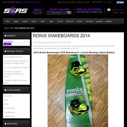 Ronix Wakeboards 2014