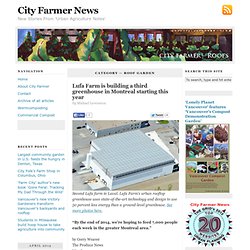 Roof Garden - City Farmer News