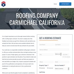 Roofing Company in Carmichael California
