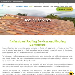 Roofing contractors in USA