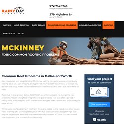 Roofing Contractors in Mckinney