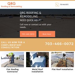 QRG Roofing, Flat Roofing Contractor Near Boerne TX