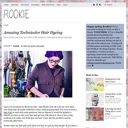 Amazing Technicolor Hair Dyeing