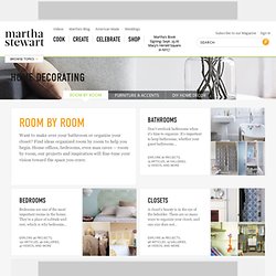 Room by Room Department – from Martha Stewart