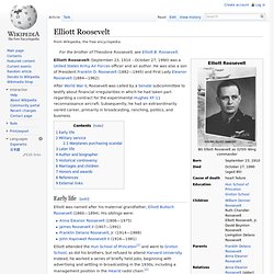Elliott Roosevelt