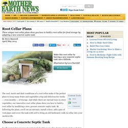 Root Cellar Plans
