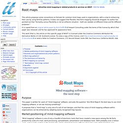 Root maps