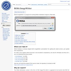 ROSA ImageWriter - Rosalab Wiki