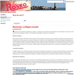 Guide du site Roscoff Quotidien