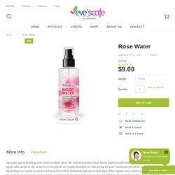 Benefits Of Rose Water For Skin