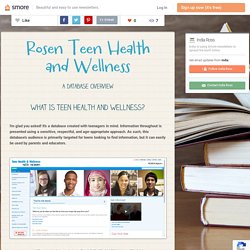 Rosen Teen Health and Wellness (India)