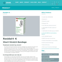 Rosidal K, Rosidal K in india, Rosidal K compression bandage, Compression Therapy system