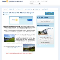 Rotary Club of Brampton & Longtown
