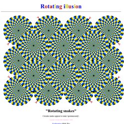 Rotational illusion