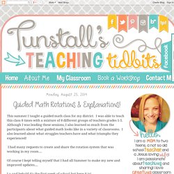Guided Math Rotations & Explanations!