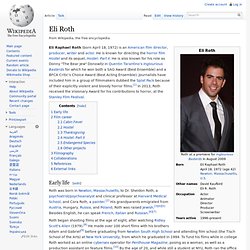 Eli Roth - Wikipedia, the free encyclopedia - epic