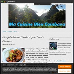 Rougail Saucisses Fumées et gros Piments- Réunion-