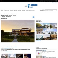 Ocean Deck House / Stelle Lomont Rouhani Architects