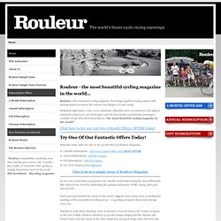 Rouleur - Home