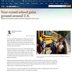 Year-round school gains ground around U.S. - US news - Life - NBCNews.com