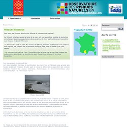 érosion languedoc roussillon - risques littoraux - Observatoire des Risques Naturels en Languedoc Roussillon