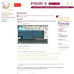 PSDR en Languedoc-Roussillon - Gouvinnov - Réalisations