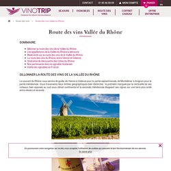 Route des vins Vallée du Rhône - Vinotrip