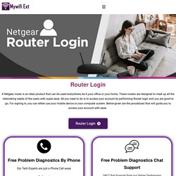 Router Login Netgear IP