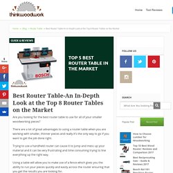 Best Router Table-An In-Depth Look at the Top 8 Router Tables on the Market