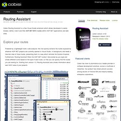 Routing Assistant
