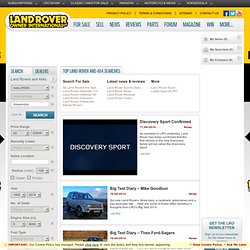 Land Rover Owner International magazine - lro.com