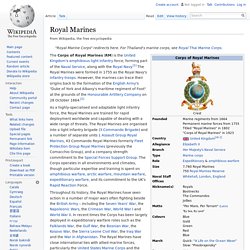 Royal Marines