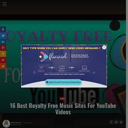 16 Best Royalty Free Music Sites For YouTube Videos
