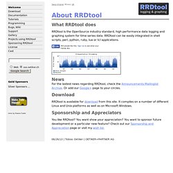 RRDtool - About RRDtool