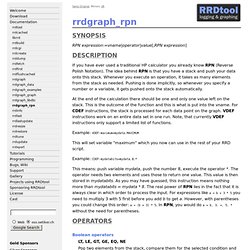 RRDtool - rrdgraph_rpn