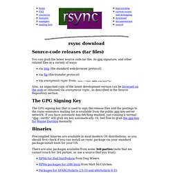 rsync download