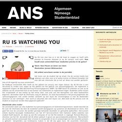 RU is watching you
