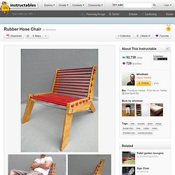 Rubber Hose Chair