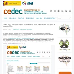 Cedec lanza un nuevo banco de rúbricas y otros documentos asociados al proyecto EDIA